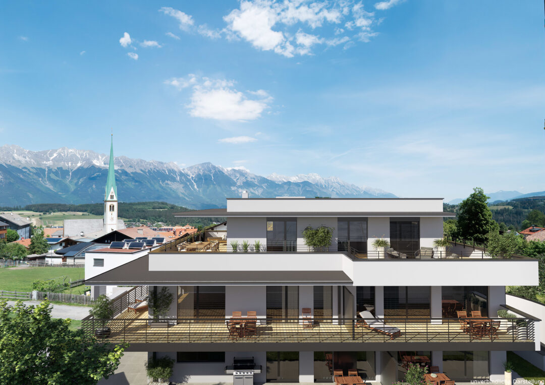 Zuhause im schönsten Dorf Tirols: Penthousewohnung mit umliegender 360 Grad Terrasse | bereits verkauft