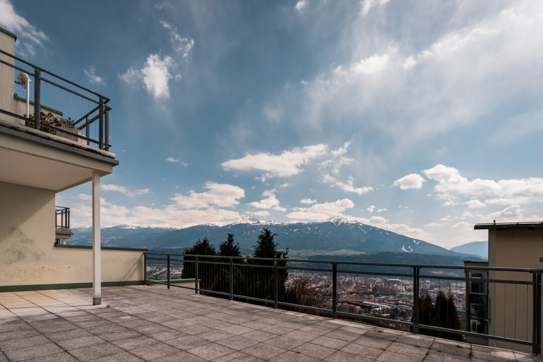 Innsbruck | Hungerburg | Lieblingsplatz über den Dächern der Stadt 3-Zimmer- Terrassenwohnung | bereits vermietet