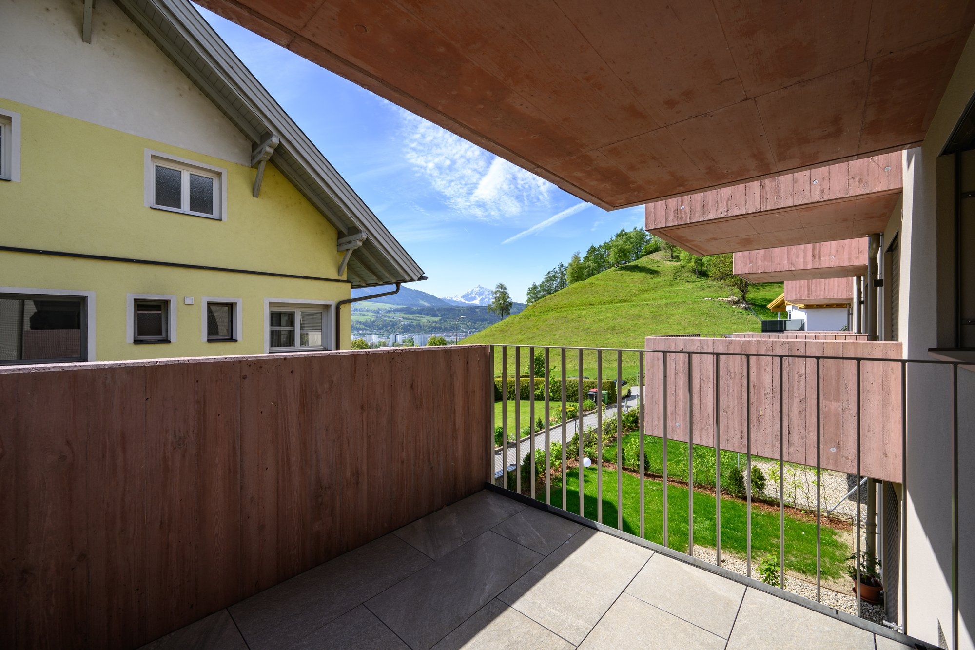Ausblick vom Balkon IMMA | Wohnung in Schwaz| Mieten | Immobilien Mark