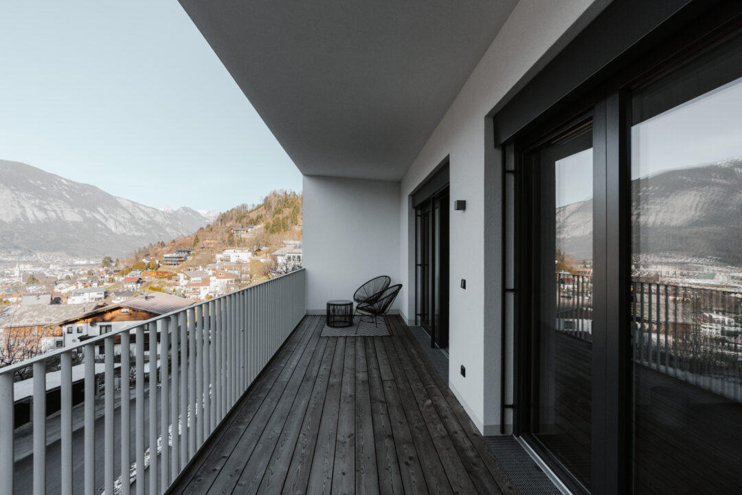 möblierte & exklusive 3-Zimmer-Terrassenwohnung in Schwaz – Wohnen mit Panoramaausblick | bereits vermietet